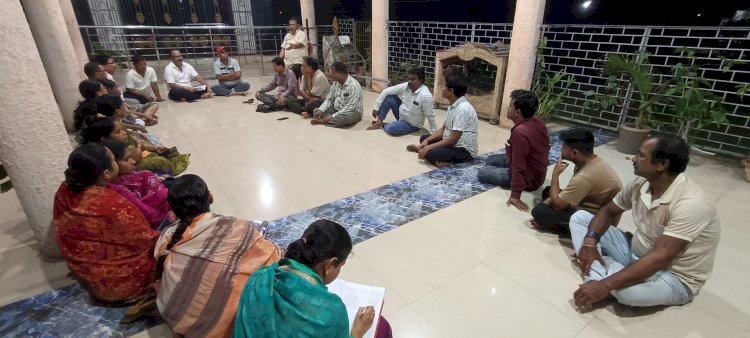मधुबाबू मंडल में सेवा संकल्प अभियान की तैयारी बैठक हुई
