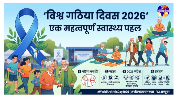 विश्व गठिया दिवस एक महत्वपूर्ण स्वास्थ्य पहल